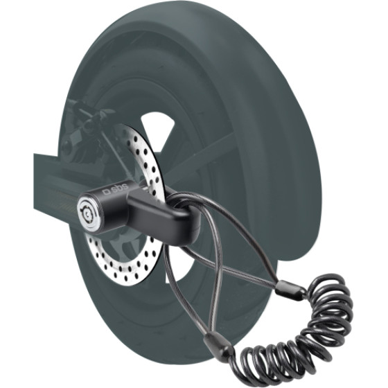SBS ANTI-Theft Lock For Bikes And Electric Scooters - (ERPADLOCK)