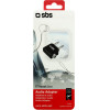 SBS Audio Splitter Adapter Female Jack 3.5mm To 2X Male Jack 3.5mm Jack - (TEADAPTJACKAIR)