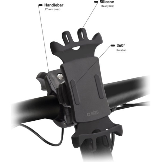 SBS Bike Holder Eride 360 Rotatable - (ERIDEHOLD360)