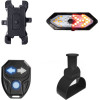 SBS Bike Light Kit And Smartphone Holder For Handlebars - (ERLIGHTHOLDBT)