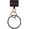 SBS Bracelet Hope Cicle (Be Here Now) Silicone Brown - (BRACDIAMBR)