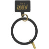 SBS Bracelet Hope Cicle (I'm a Queen) Silicone Black - (BRACCIRCLEK)