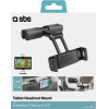 SBS Car Holder For Headrest For Smartphones And Tablets Up To 12.3 Black - (CARHOLDERKEXT)
