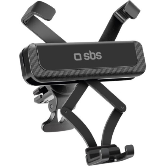 SBS Car Holder Gravity Lock For Airvent Black - (SUPGRAVSTD)