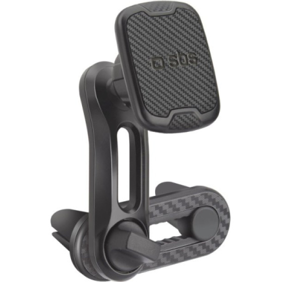 SBS Car Holder Magnetic Double Clip For Airvent Black - (SUPDOUBLECARB)