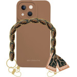 SBS Case Me Foulard Case Iphone 13 Brown Backcover - (MCOVFIP1361BR)