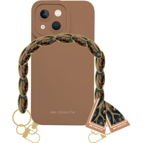 SBS Case Me Foulard Case Iphone 13 Brown Backcover - (MCOVFIP1361BR)