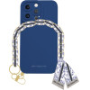SBS Case Me Foulard Case Iphone 14 Pro Blue Backcover - (MCOVFIP1461PB)