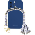 SBS Case Me Foulard Case Iphone 14 Pro Max Blue Backcover - (MCOVFIP1467PB)