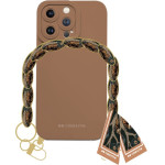 SBS Case Me Foulard Case Iphone 14 Pro Max Brown Backcover - (MCOVFIP1467PBR)