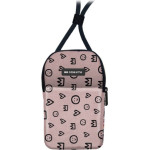 SBS Case Me Handbag Canvas Pink Queen Pattern - (CMSMARTBAGPQ)