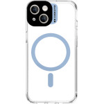 SBS Case Me Mag Case Iphone 15 Azure Transparent Backcover - (CAMTMSIP1561A)
