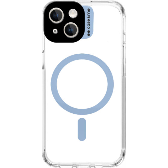 SBS Case Me Mag Case Iphone 15 Azure Transparent Backcover - (CAMTMSIP1561A)