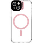 SBS Case Me Mag Case Iphone 15 Plus Pink Transparent Backcover - (CAMTMSIP1567P)