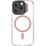 SBS Case Me Mag Case Iphone 15 Pro Max Pink Transparent Backcover - (CAMTMSIP1567PP)