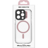 SBS Case Me Mag Case Iphone 15 Pro Max Pink Transparent Backcover - (CAMTMSIP1567PP)