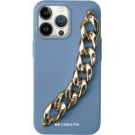 SBS Case Me Metal Chain Iphone 11 Blue Backcover - (CHAINIP1161B)