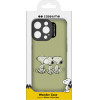 SBS Case Me Peanuts Case Iphone 14 Pro Max With Camera Lens Protection Green Backcover - (TSCOVCIP1467P1)