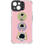 SBS Case Me Peanuts Case Iphone 14 With Camera Lens Protection Pink Backcover - (TSCOVCIP14613)