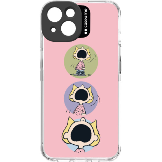 SBS Case Me Peanuts Case Iphone 14 With Camera Lens Protection Pink Backcover - (TSCOVCIP14613)