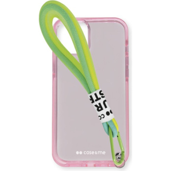 SBS Case Me Rope Fluo Urban Street Iphone 12 / 12 Pro Pink Backcover - (COVFLUOIP1261P)