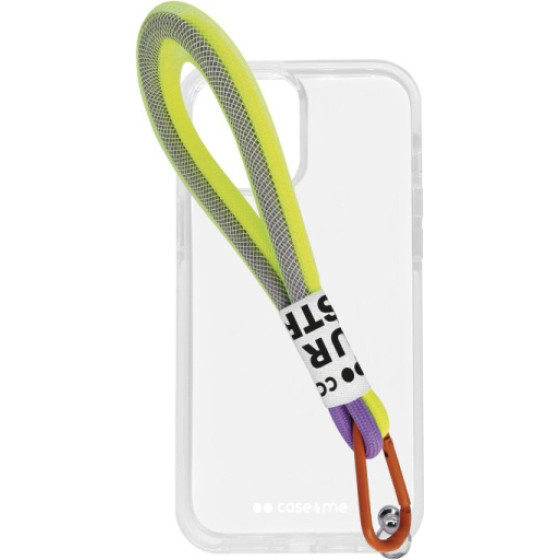 SBS Case Me Rope Fluo Urban Street Iphone 14 Pro Max Transparent Backcover - (OVFLUOIP1467PT)