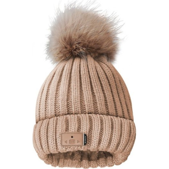 SBS Case Me Winter Fur Hat With Bluetooth Pink - (WINTFURBTP)