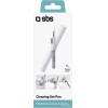 SBS Cleaning Set For Earphones (BRUSH, Pencil And COTTON) - (EARCLEANSET)