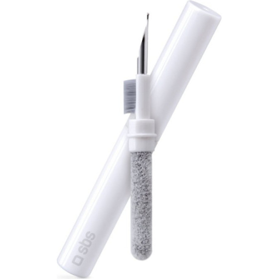 SBS Cleaning Set For Earphones (BRUSH, Pencil And COTTON) - (EARCLEANSET)