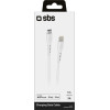SBS Data Cable Mfi Type C To Lightning 1m White - (CABLELIGTC1W)