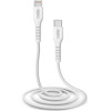 SBS Data Cable Mfi Type C To Lightning 1m White - (CABLELIGTC1W)