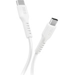 SBS Data Cable Type C To Type C 1m 25W White - (CABLETCC10W)