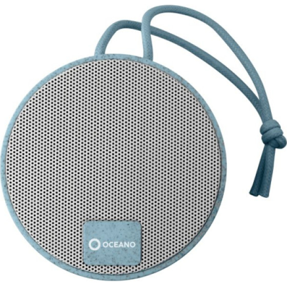 SBS Eco Friendly Oceano Wireless Speaker 3W Grey Blue - (OCNSPEAKERB)