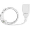 SBS Ekon By Adsl Filter RJ11 1m Cable White - (ECTEFIXADSLFIL)