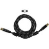 SBS Ekon By Antenna Coax Cable 120dB 1.8 gold-Plated Black - (ECAN18MECOMFW)