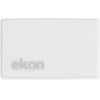 SBS Ekon By Connector RJ11 Female White F6CP4C - (FIX2RJ11F6CP4C)