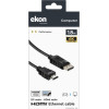 SBS Ekon By Displayport Cable V2.0 To Hdmi 1.8m 4K - (ITHDMIDPORT18K)