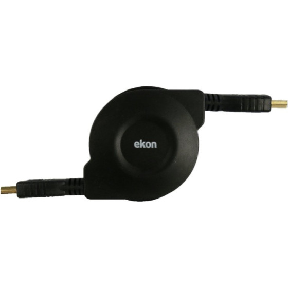 SBS Ekon By Hdmi Cable V1.4 Retractable - (VHDMIROLL10K)