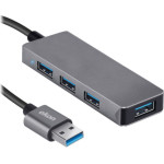 SBS Ekon By Usb Hub 3 X Usb 2.0 1 X Usb 3.0 Aluminium - (CITHUB320USBIN)