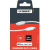 SBS Evenergy By Data Cable Mfi Usb To Lightning 1m White - (ECPKCABLIGW)