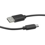 SBS Evenergy By Data Cable Usb To Micro Usb 1m Black - (ECCABLEMIC10PO)