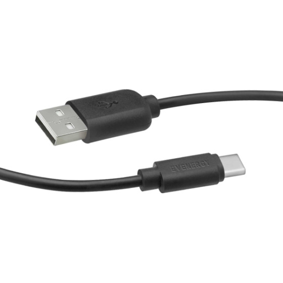 SBS Evenergy By Data Cable Usb To Type C 1.5m Black - (ECCABLETYPC15P)