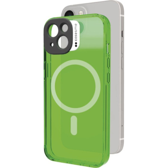 SBS Fluo Neon Iphone 14 Green Backcover - (VCFLMSIP1461G)