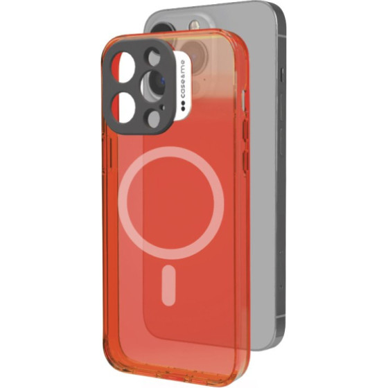 SBS Fluo Neon Iphone 14 Pro Orange Backcover - (VCFLMSIP1461PO)