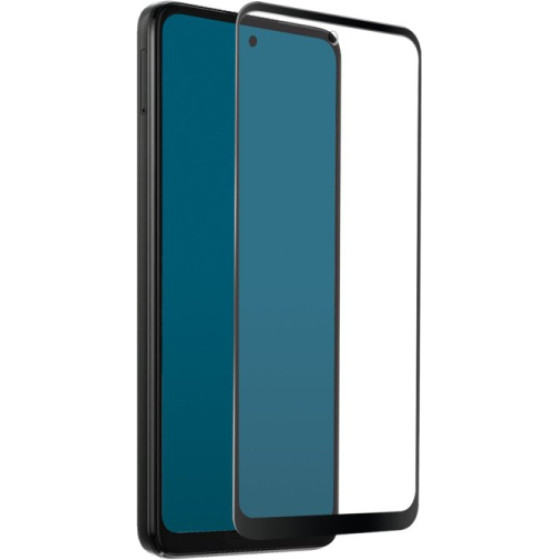SBS Full Tempered Glass Motorola Moto G200 5G Black - (SCRFCMOG200K)