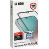 SBS Full Tempered Glass Samsung A25 5G / A24 4G Black - (SCRFCSAA25)
