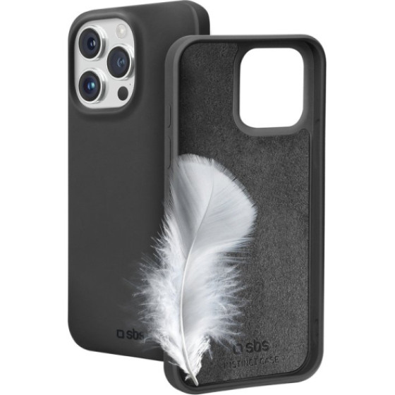 SBS Instict Cover Iphone 15 Pro Black Backcover - (INSTIP1561PK)