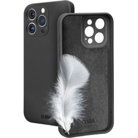 SBS Instict Cover Iphone 15 Pro Max Black Backcover - (INSTIP1567PK)