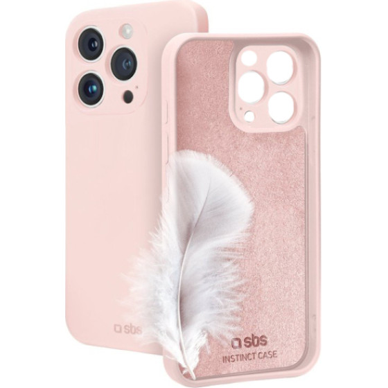 SBS Instict Cover Iphone 15 Pro Pink Backcover - (INSTIP1561PP)