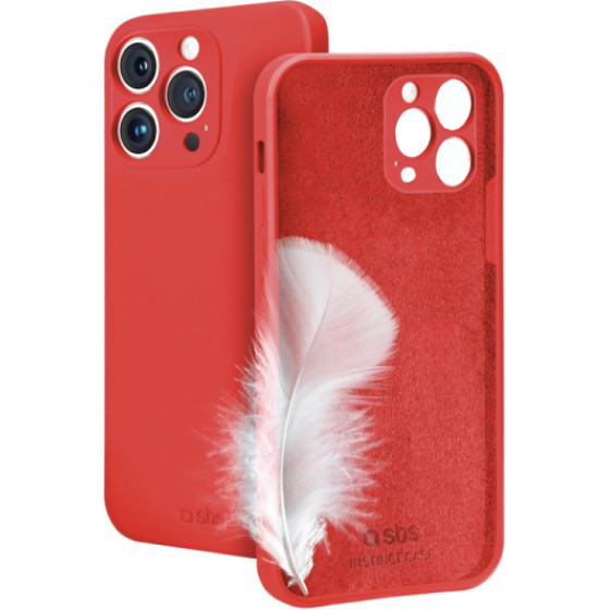 SBS Instict Cover Iphone 15 Pro Red Backcover - (INSTIP1561PR)